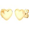 Elli Orecchini Simbolo del Cuore Basic in Argento 925 , Donna