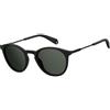 Polaroid PLD 2062/S 003/M9 | Occhiali da Sole Graduati o Non Graduati | Prova Online | Unisex | Plastica | Tondi | Nero | Adrialenti