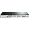 D-Link DGS 1510-28X - Switch - L3 - Smart - 24 X 10/100/1000 + 4 X 10 Gigabit SF