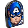 Avengers Marvel Avengers Capitan America - Puzzle 300 pezzi con cofanetto in latta, Lenticolare con effetto 3D