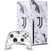 Head Case Designs Licenza Ufficiale Juventus Football Club Bianco Marmoreo Arte Pacchetto Console Da Gioco Wrap E Pelle Per Controller Compatibile con Xbox Series X