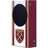 Head Case Designs Licenza Ufficiale West Ham United FC Terza Kit Per Stemma 2024/25 Console Da Gioco Wrap Compatibile con Xbox Series S Console