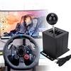 Fockety Simulatore Shifter USB per ATS ETS Dust WRC Sim Racing Game, 7+R H Gear Shifter, Sim Racing Game Gear Shifter per G29 G27 G25 G920 PC, per T300RS/GT Volante, per
