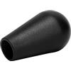 Generic Maniglia a Joystick Durevole Testa a Sfera con Bilanciere da Gioco M6 per Prestazioni di Gioco Migliorate Ideale per Forniture di Macchine da (BLACK)