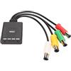 Bewinner Adattatore Controller GC Wireless Multifunzione per GC Pro, Pulsante di Reset, Tasti Configurati, Supporta 4 Controller