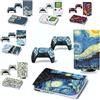 Generico Skin Compatibile con Playstation 5 Disk Version vari disegni
