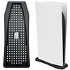 Chenkxin Supporto verticale per console PS5, edizione digitale, supporto per Playstation 5, base di montaggio con prese d'aria di raffreddamento integrate e piedini antiscivolo (nero)