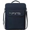 ZIMRAHYG Zaino per console PS5 Custodia per PS5 di grande capacità Custodia per il trasporto Compatibile con monitor, cuffie, giochi, caricabatterie e accessori, nero, Regolare