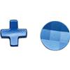 Dakexiong D-Pads 2 in 1 per controller Xbox One Elite Series 1 per controller Xbox One Elite Series 2 Controller in acciaio inox D-Pads di ricambio per controller Xbox Elite 2 Core (blu)