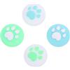 Homoyoyo 4pezzi Pz Tappi Protettivi Silicone Per Joystick Forma Di Zampa Di Gatto Coperture Antiscivolo Per Grips Di Controller Switch Design e Resistente Migliora La Performance Di Gioco