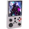 Generic Console di Gioco Portatile retrò Console di Gioco Portatile Ricaricabile con Supporto Multiplayer WiFi Schermo HD da 4 Pollici per i Giocatori in Movimento (128G)