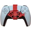 NiuLumea Mini volante 3D per PS5, controller di gioco compatto con gameplay realistico, per materiale PLA, 25,4 x 16,6 x 17,8 cm, per PlayStation 5 (rosso)
