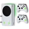 Floating Grip Xbox Series S Wall Mount: Sleek Mounting Deluxe Kit For Hanging Xbox Series S Gaming Console & 2 Controllers Incl. Led Stip Mount Covers Effective Ventilation, Easy-To-Install System
