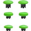 Dogxiong Thumbsticks for PS5 Edge Controller, levette di ricambio per controller Dualsense PS5, accessori 6 in 1 per PS5 Dualsense Edge Controller analogico Joystick Kit di riparazione (verde)