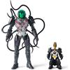 Spin Master DC Comics, Metal Force Brainiac vs. Batman, confezione di action figure Brainiac extra large da 30 cm, esclusiva figura di Batman da 10,2 cm, include scheda personaggio, giocattoli per bambini per