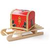 Odoria 1/12 Miniatura Slitta e Set Natale Accessori Casa Bambole