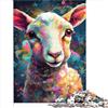 AITEXI L'Agnello Innocente Puzzle Difficile Puzzle Duro 1000 Pezzi Cartone Riciclato Premium per Adulti Bambini Bambini Ragazzo Ragazza Regalo Ottimo Regalo per Adulti （26x38 cm）