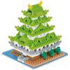 nanoblock - Edifici famosi in tutto il mondo - Castello di Nagoya, vista per vedere kit di costruzione serie