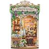 DecoRoom Book Nook - DIY Miniature House, Booknook con decorazione per libreria, modellismo da costruire per adulti - Monet