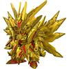 BANDAI SPIRITS GUNDAM - SDW Heroes Superior Strike F Dragon - Kit modello