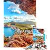 BGfhgDSR Puzzle per adulti da 1000 pezzi Vista su Caccia Cape Puzzle per adulti giochi per famiglie antistress compleanni e occasioni speciali (dimensioni 38x26cm)