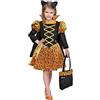 Ciao- Barbie Strega dei Gatti Halloween Special Edition costume vestito travestimento originale bambina (Taglia 10-12 anni)