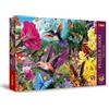 Trefl Premium Plus Quality - Puzzle Tea Time: Giardino per uccelli - 1000 Pezzi, Serie di Immagini Nostalgiche Dipinte, Tessere Perfettamente Abbinabili, per Adulti e Bambini a partire dai 12 Anni