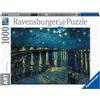 Ravensburger - Puzzle Van Gogh Notte Stellata, 1000 Pezzi, Puzzle Arte per Adulti e Ragazzi, Quadri Famosi da Esporre, Idea Regalo per Lei o Lui, 70x50 cm
