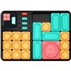 Generico Super Maze Game, Brain Teaser Travel Games - Console di gioco portatile per bambini adulti, gioco di autorizzazione logica di pensiero puzzle gioco