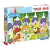 Clementoni- Trulli Tales Puzzle, Multicolore, 104 Pezzi Maxi, 23731