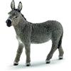 Schleich - Figura Asino Farm World, 13772, Multicolore