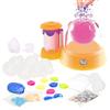 COLORBABY Doctor Squish Stazione fabbrica di squishies Glow it!, Neon Edition, fino a 8 squishies, Brillano al Buio, Include stazione Manuale, Capsule, Pinzette, Slime e Riempimenti, Da 8 anni (48439)