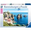 Ravensburger - Puzzle Faraglioni di Scopello Sicilia, 1000 Pezzi, Puzzle Paesaggi per Adulti e Ragazzi, Idea Regalo per Lei o Lui, 70x50 cm