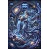 GPMNBCXZK Segno zodiacale Acquario Puzzle 1000 Pezzi,Gioco Educativo,Antistress,Idea Regalo,Sfida Impossibile,Cartone Di Qualità,dai 14 Anni,Adulti E Ragazzi,Decorazione Casa 70x50cm