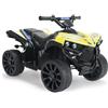 INJUSA Quad Elettrico Bambini 6V Giallo con Retromarcia Luci LED Suoni Freno Automatico Pedale Acceleratore Dai 18 Mesi Giocattolo Sicuro Veicolo Compatto per Bambino o Bambina Certificato CE INJUSA