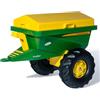 Rolly Toys 125111 - Veicolo a Pedali Streumax Spargisale John Deere, Sabbia