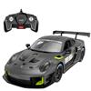 ColorBaby 41297 RASTAR Auto da equitazione, Porsche 911 GT2 RS Clubsport 25, 68 pezzi, licenza ufficiale, scala 1:18, 2.4 GHz, adesivi, auto giocattolo, giochi di costruzione per bambini, +8 anni