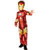 Rubie's Rubies Costume Iron Man per Ragazzi, Tuta Stampata e Maschera, Marvel Ufficiale, Costume Sostenibile Green Collection, per Halloween, Natale, Carnevale e Compleanni