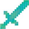 Disguise Minecraft, accessorio per costume da spada diamantata, in plastica, taglia unica