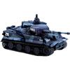 TOUCAN RC HOBBY RC 1:72 Panzer Spara Sound Turret Ruota 360°RTR Tigre Tedesca Colore Mimetico Blu