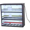 SZLIFE Vetrina per Esposizione di Auto in Lega per Diorama 1/64, espositore per modellini di Auto con Protezione dalla Luce, Antipolvere, Decorazioni per