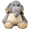 KUKUShining Peluche A Forma Di Elefante, Tenero Peluche A Forma Di Bambola Con Grandi Orecchie Elefante Seduto Morbido Cuscino Per Abbracciare Giocare(60cm/23.9in)