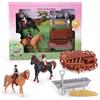 Toyland Set da gioco Horse & Jump Fence con accessori - Giocattoli equestri
