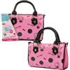 Hello Kitty Giochi Preziosi Borsetta Fashion con Carta di Credito Giocattolo, Colore Lilla, Icone e Nome Hello Kitty Stampate, Maniglie Nere, Adatto per Bambini dai 3 Anni