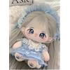 QGYDYH Bambola di peluche da 20 cm. Bambole di cotone anime con scheletro, bambola di peluche morbida, regalo di compleanno (e)