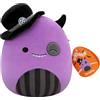 Squishmallows Originale 19,1 cm Halloween Earworm il mostro viola ammiccante