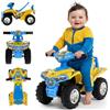 sun baby Quad per bambini da 1 anno, scivolo quad, baby quad, veicolo baby auto (Giallo)