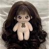 YHYQiFei 20cm plush doll with Skeleton,Cute Anime Cotton dolls,8 inch,Kawaii Dress up Collection Gift (M)