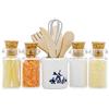 Odoria 1/12 Miniatura Utensili da Cucina e 4Pz Barattolini per spezie Cucina di Casa Delle Bambole