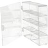 Generic 1/64 scala pressofusione modello auto vetrina veicolo garage vetrina per regali